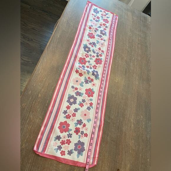Vintage Made in Japan Floral Scarf Retro - Picture 4 of 6